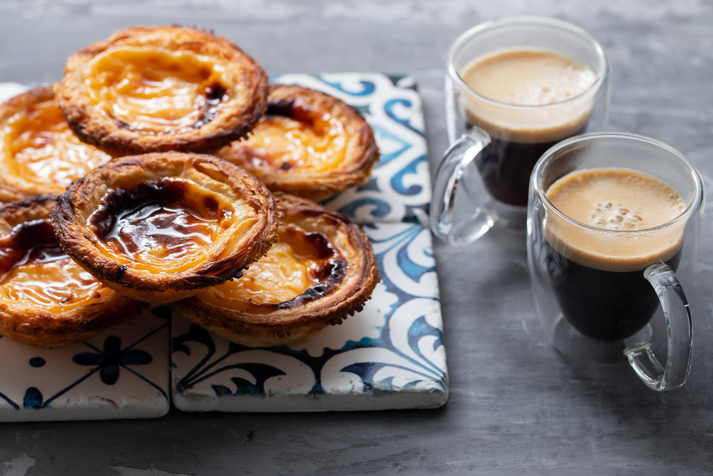 frissen sült pastel de nata
